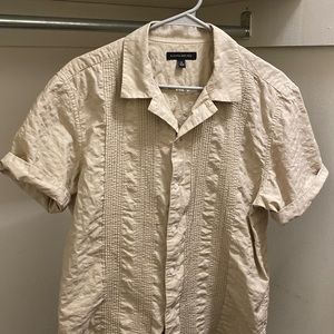 Banana Republic resort camp collar shirt